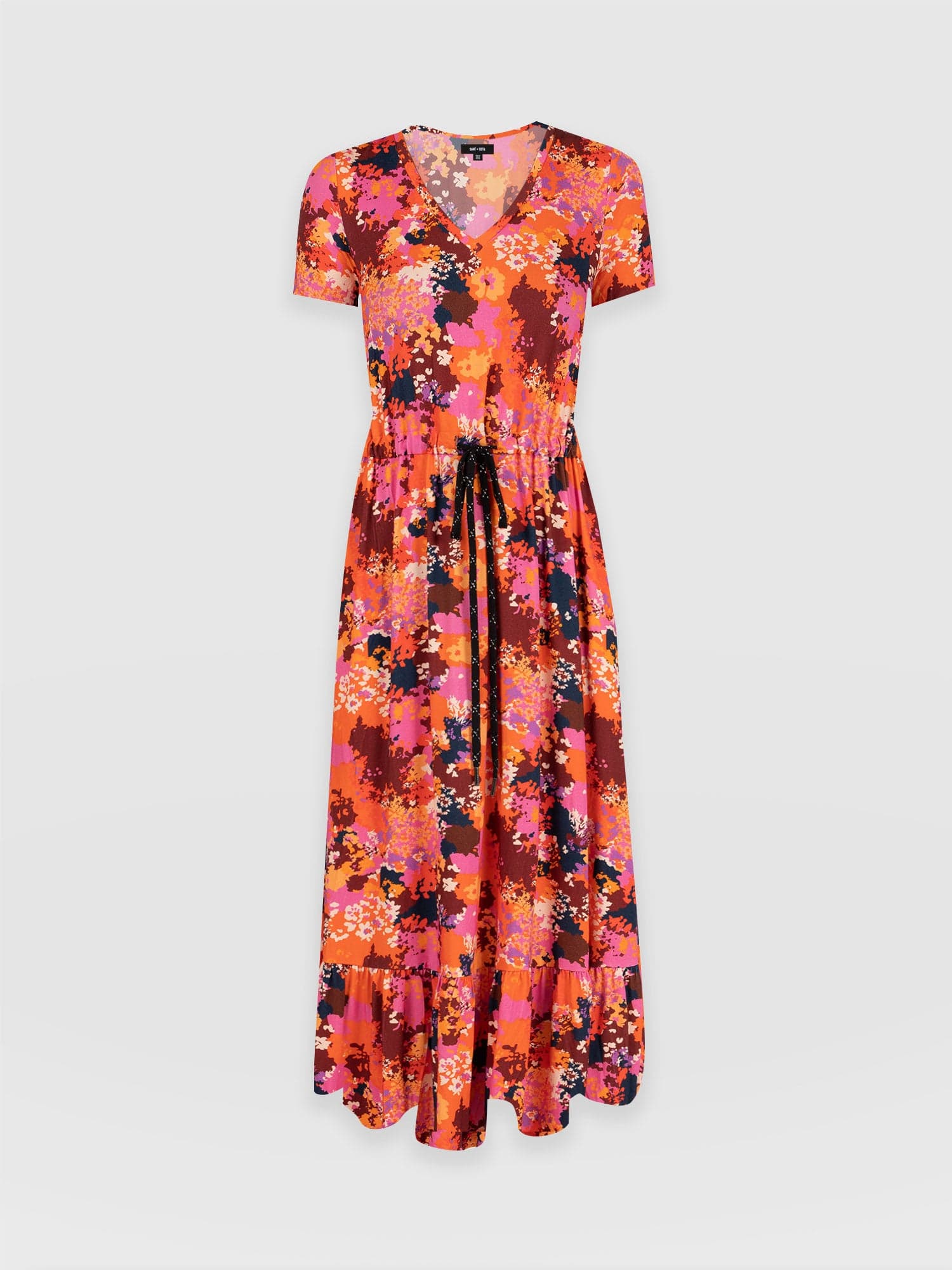 Copy of Meredith V Neck Dress - Sea Floral